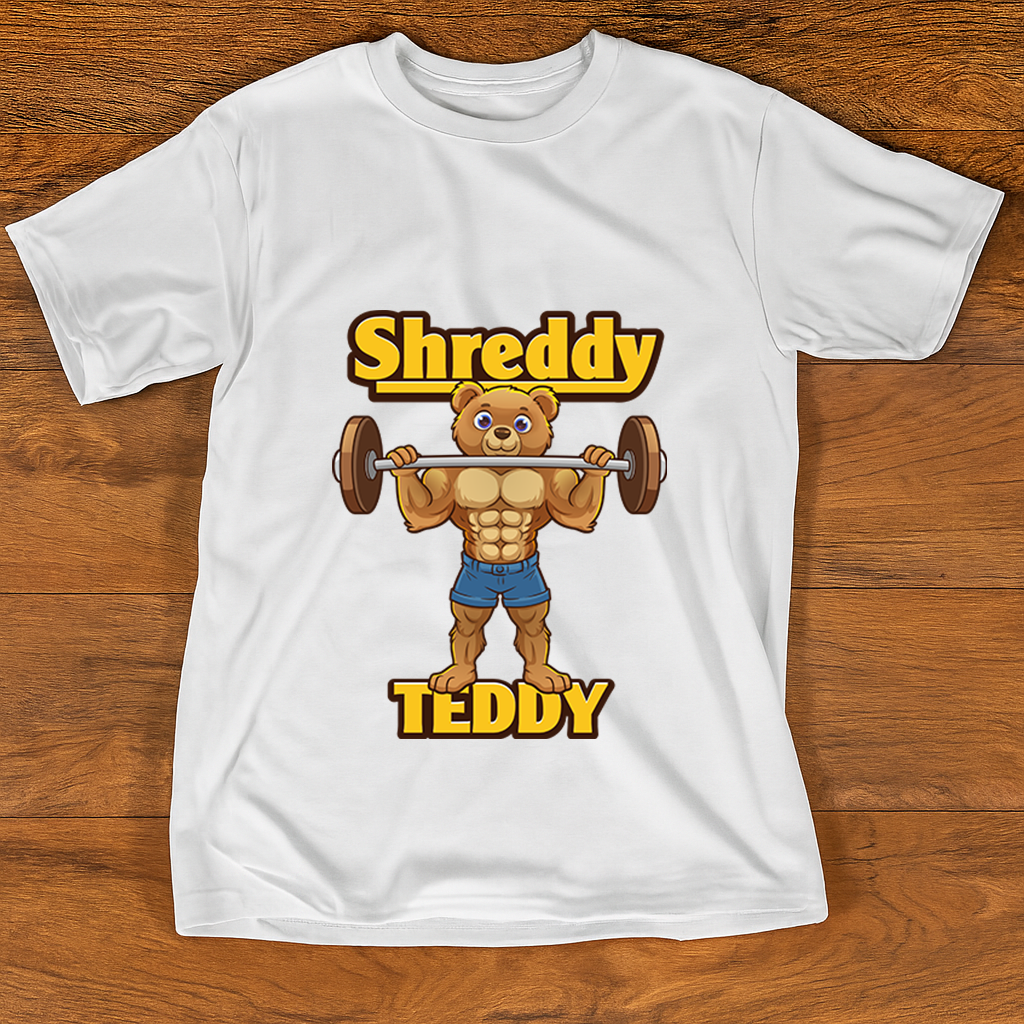 Shreddy Short Sleeve Curl T-Shirt