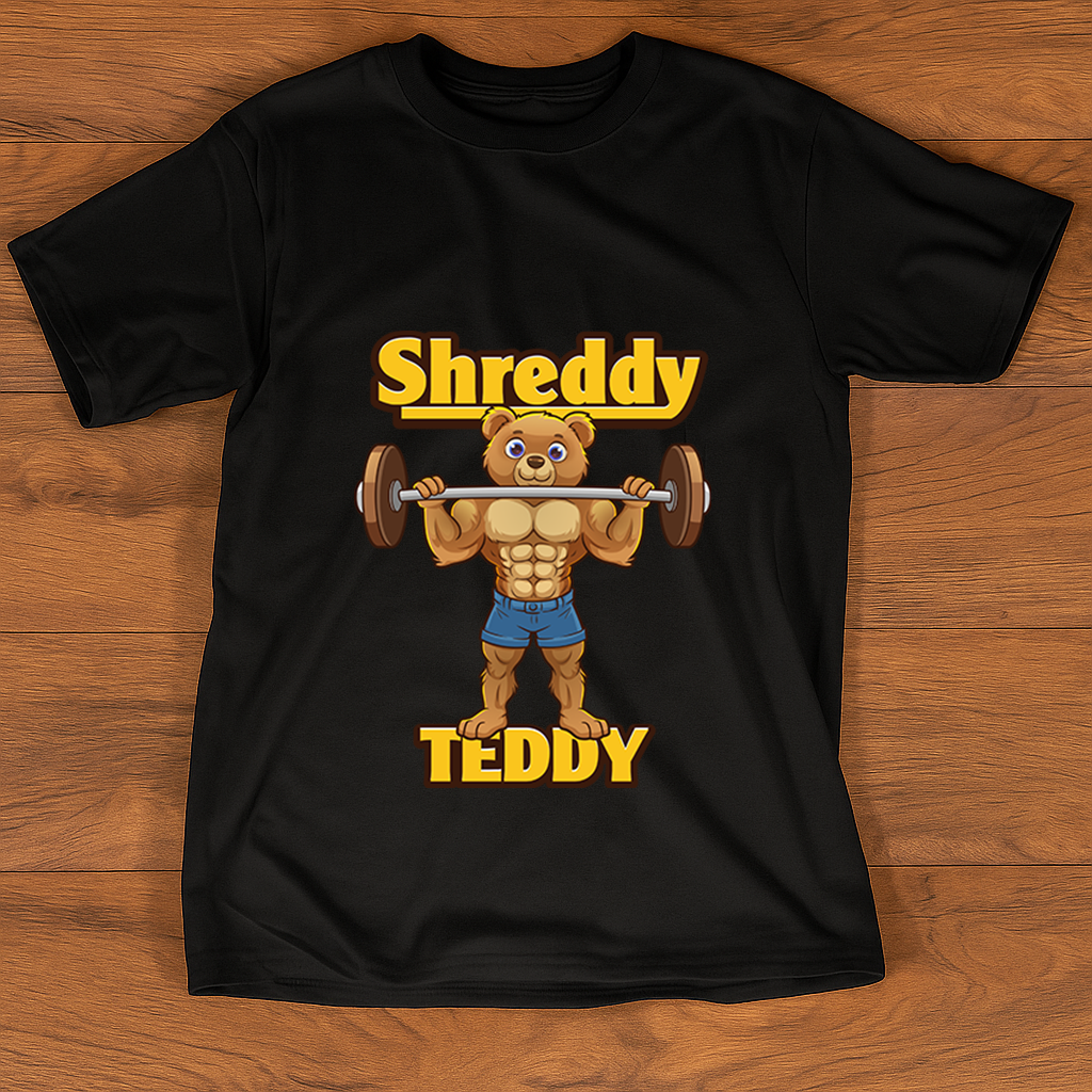 Shreddy Short Sleeve Curl T-Shirt