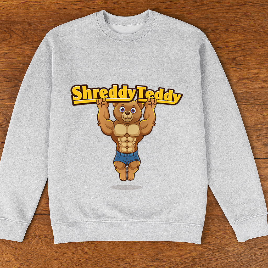Shreddy Crew Neck Pull-up Sweater
