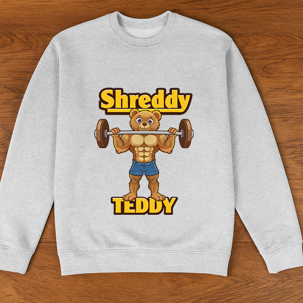 Shreddy Crew Neck Curl Sweater