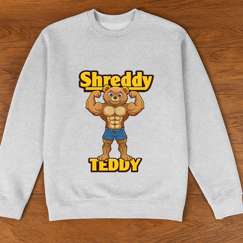 Shreddy Crew Neck Flex Sweater