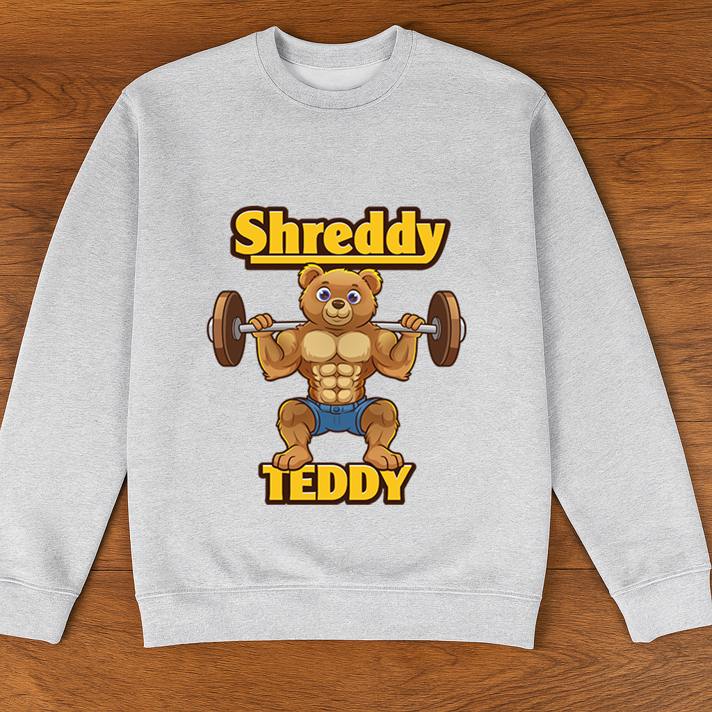 Shreddy Crew Neck Squat Sweater