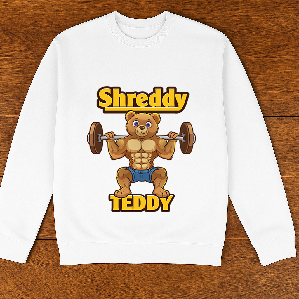 Shreddy Crew Neck Squat Sweater