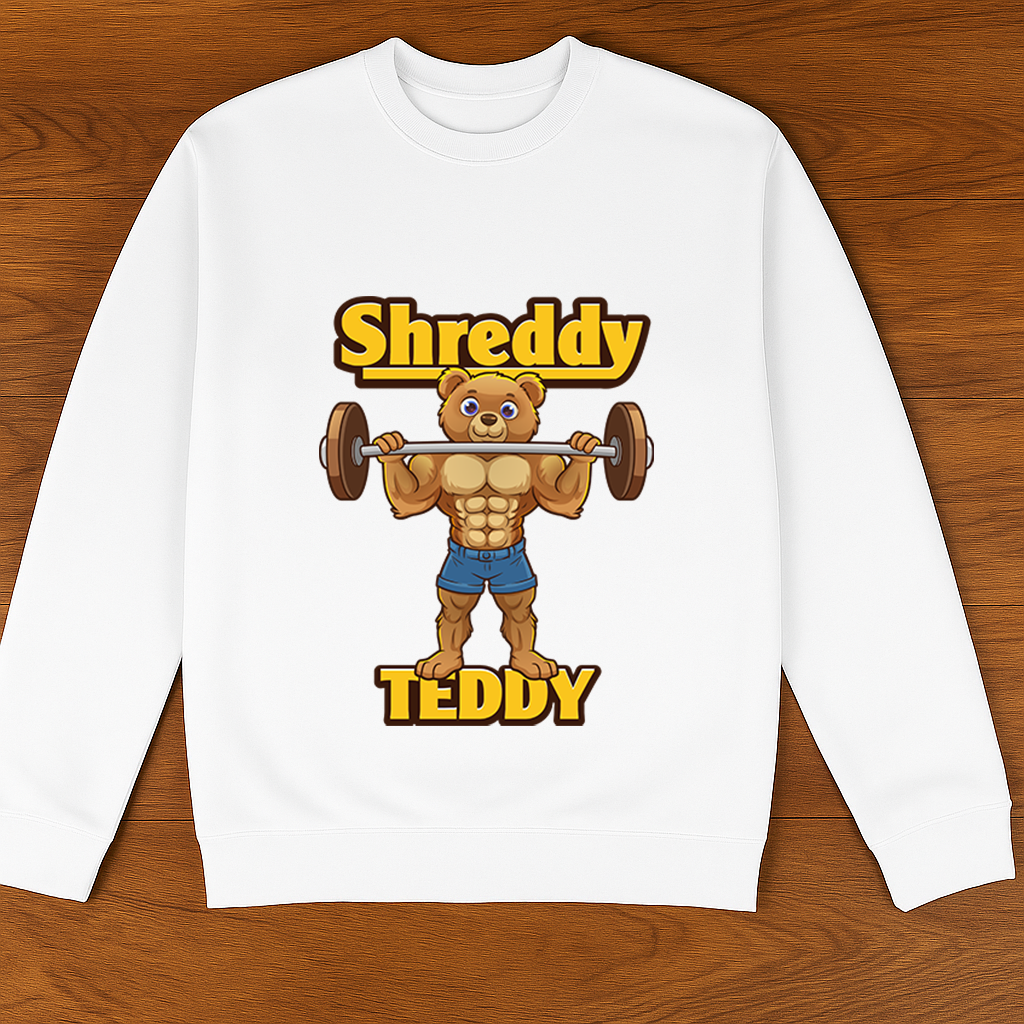 Shreddy Crew Neck Curl Sweater