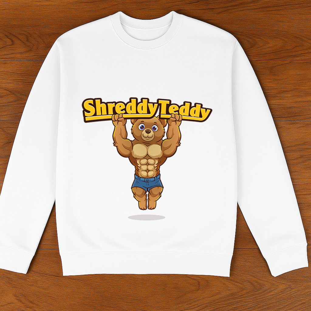 Shreddy Crew Neck Pull-up Sweater