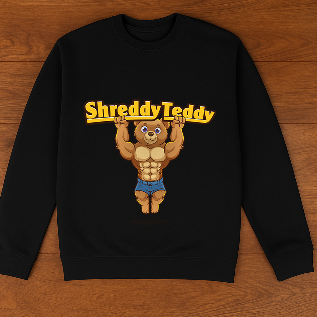 Shreddy Crew Neck Pull-up Sweater