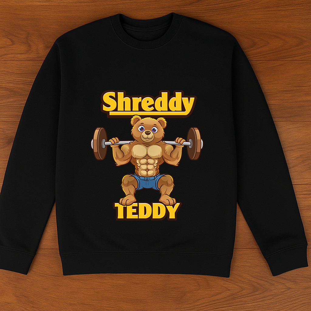 Shreddy Crew Neck Squat Sweater