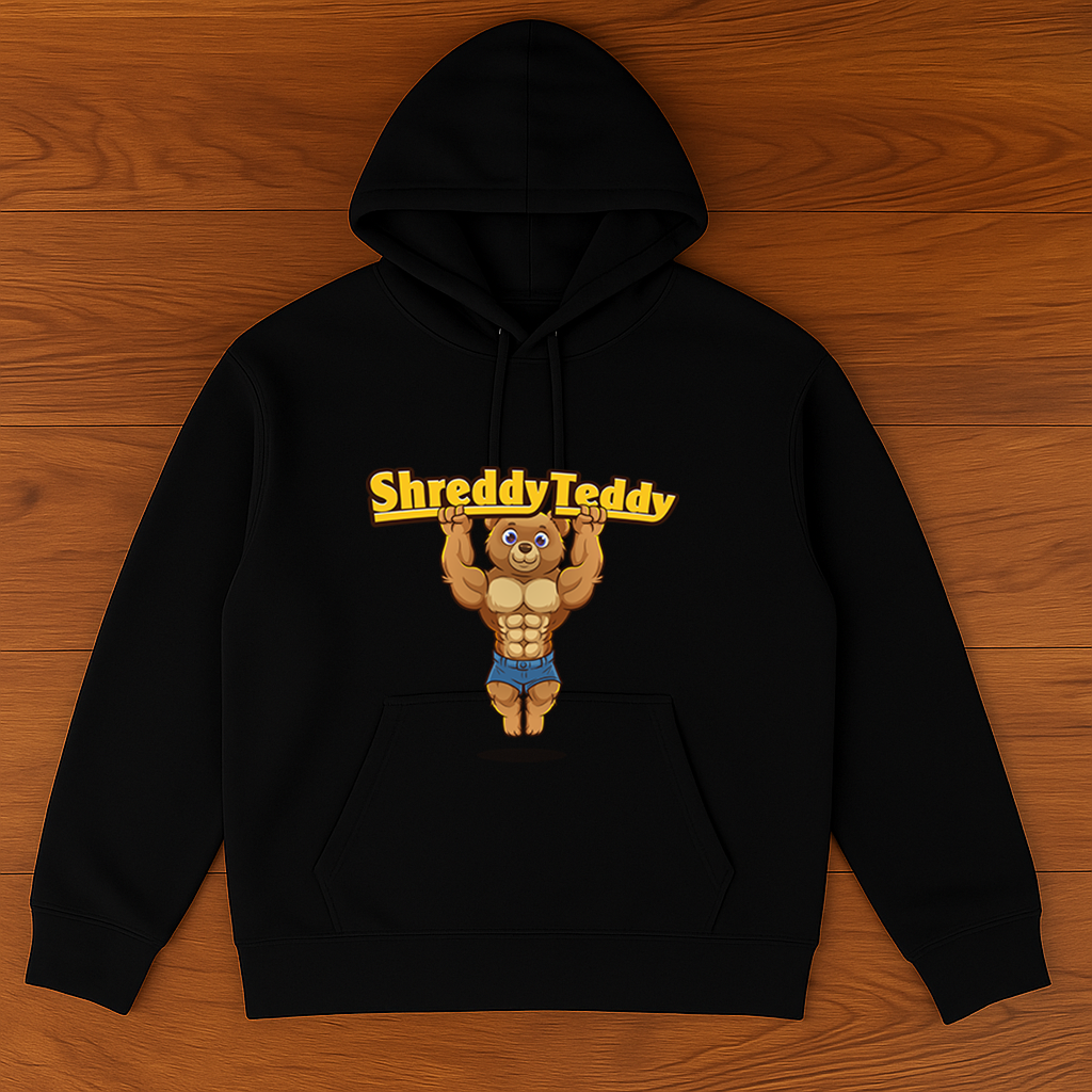 Shreddy Teddy Pull-Up Hoodie